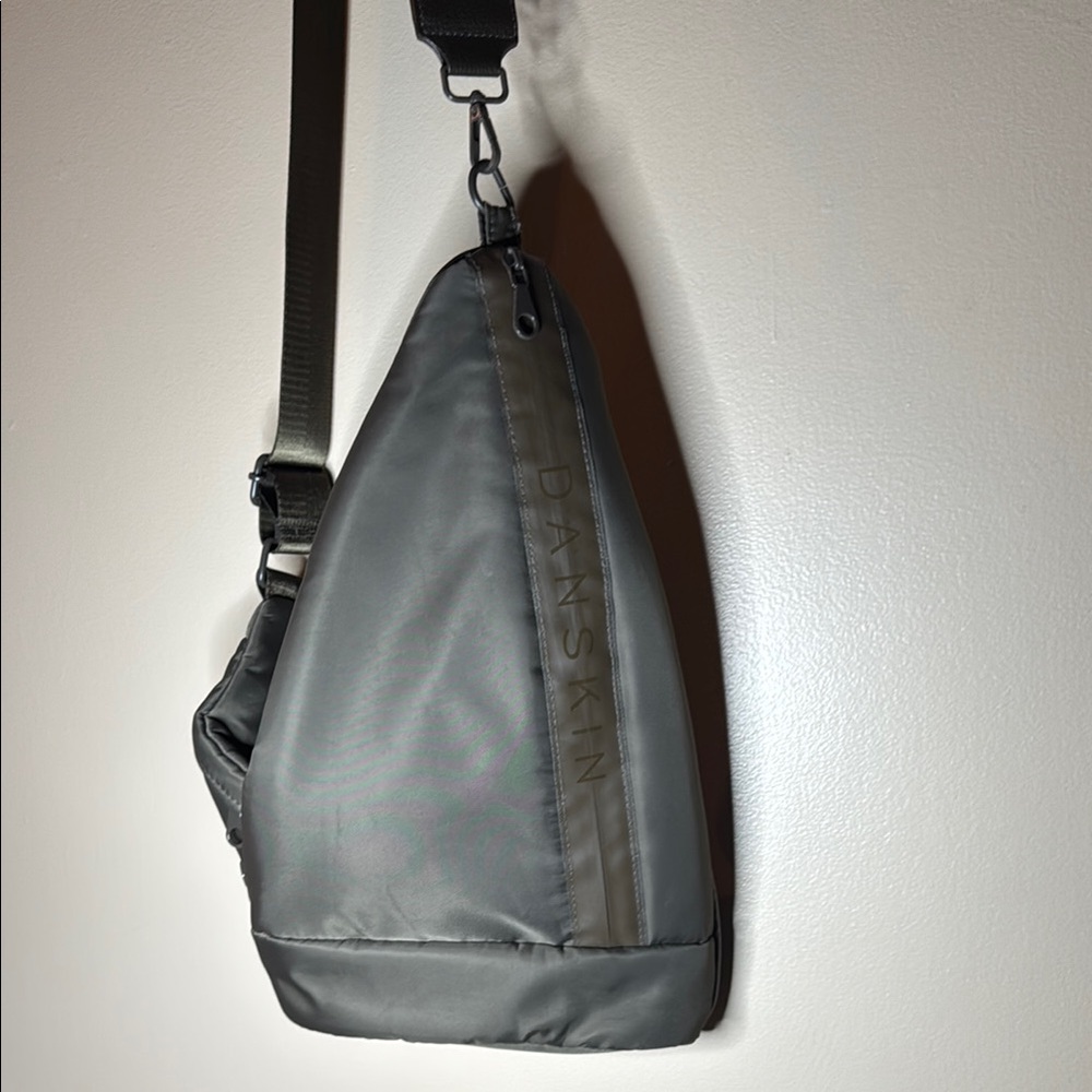 Danskin Gray Belt Bag with Minimalist Design
